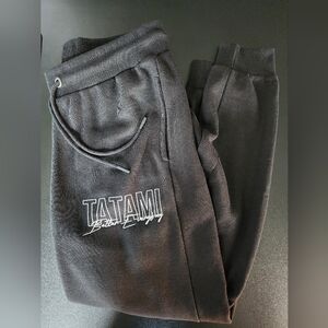 Men's Tatami Fightwear Sweatpants in Black, Large (slim fit), New w/ tags
